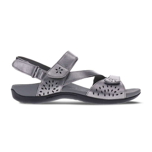 Amber Backstrap Sandal - Pewter