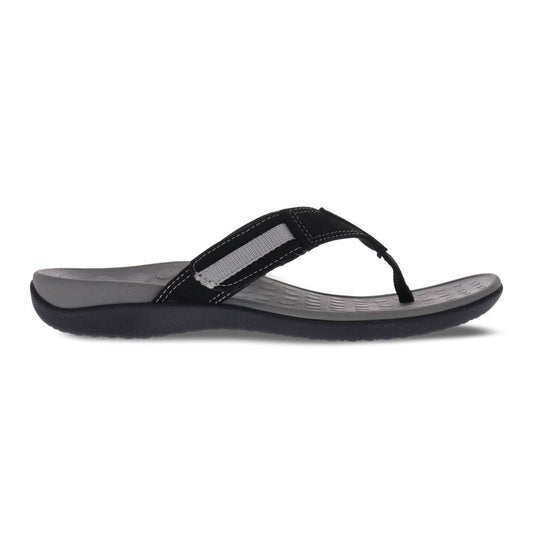 Ryder Toe Post Sandal - Black/Grey