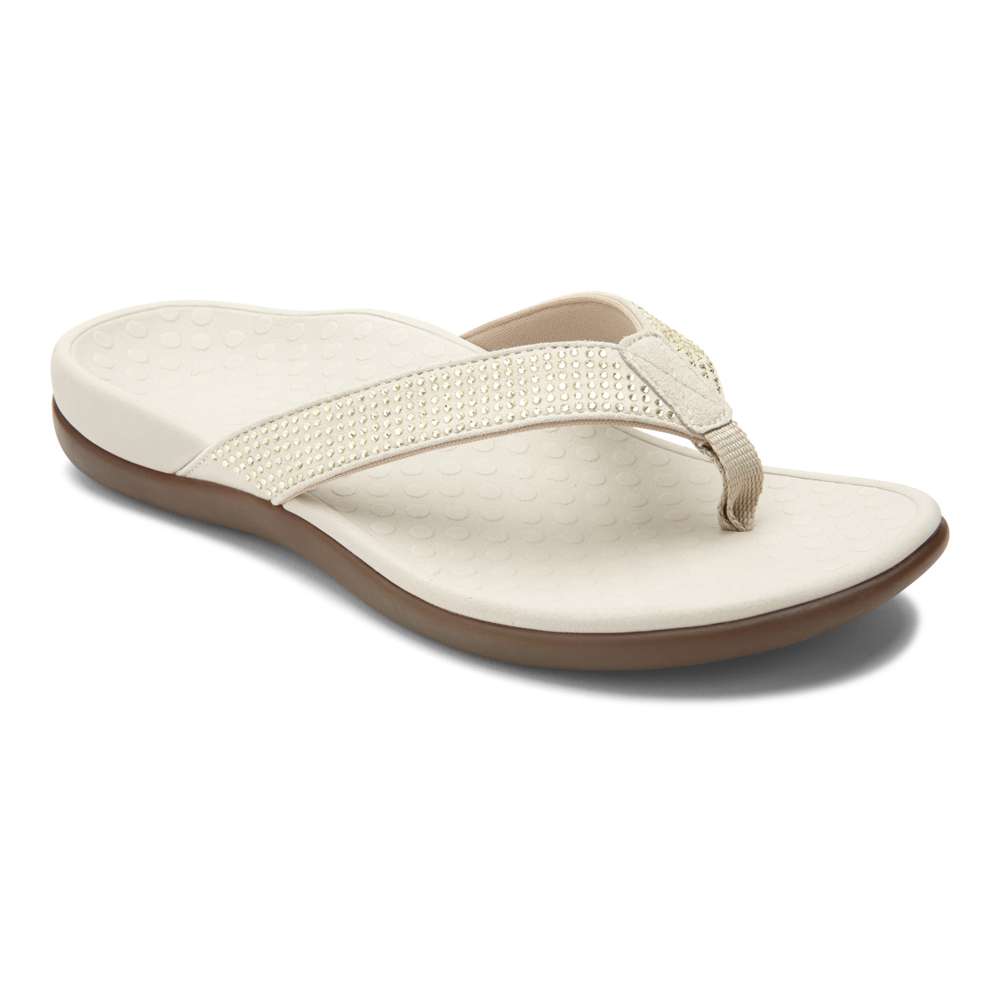 Islander Toe Post Sandal - Champagne