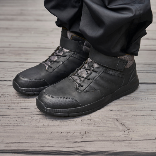 Lifestyle image for No. 56 Trail Boot - Black Oil