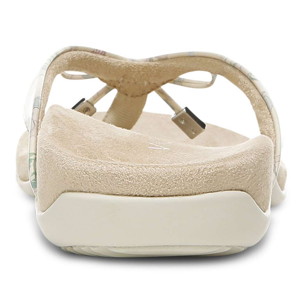 Bella Toe Post Sandal - Cream
