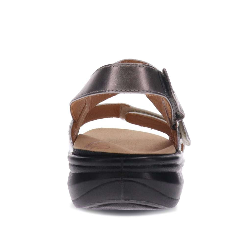 Como Adjustable Slingback Sandal - Silver Fusion
