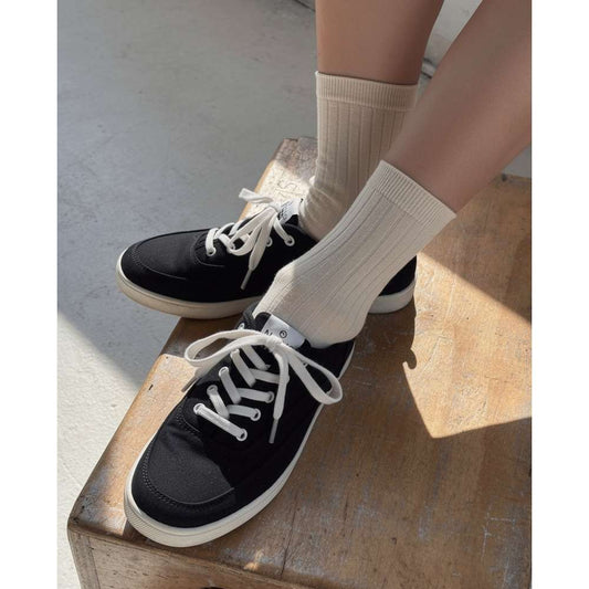 Lifestyle image for Cyan Slip-On Casual Sneaker - Black