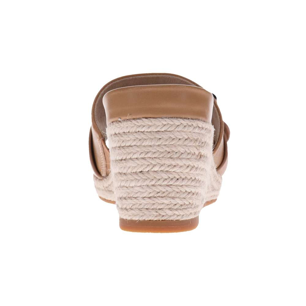 Dove Wedge Sandal - Tan
