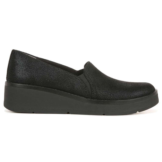 Free Spirit Platform Slip-On - Black Crackle