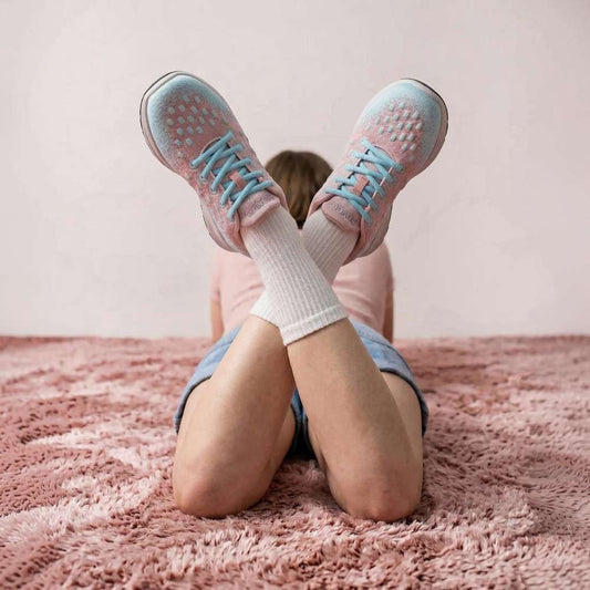 Lifestyle image for Haiti Sneaker - Peachy