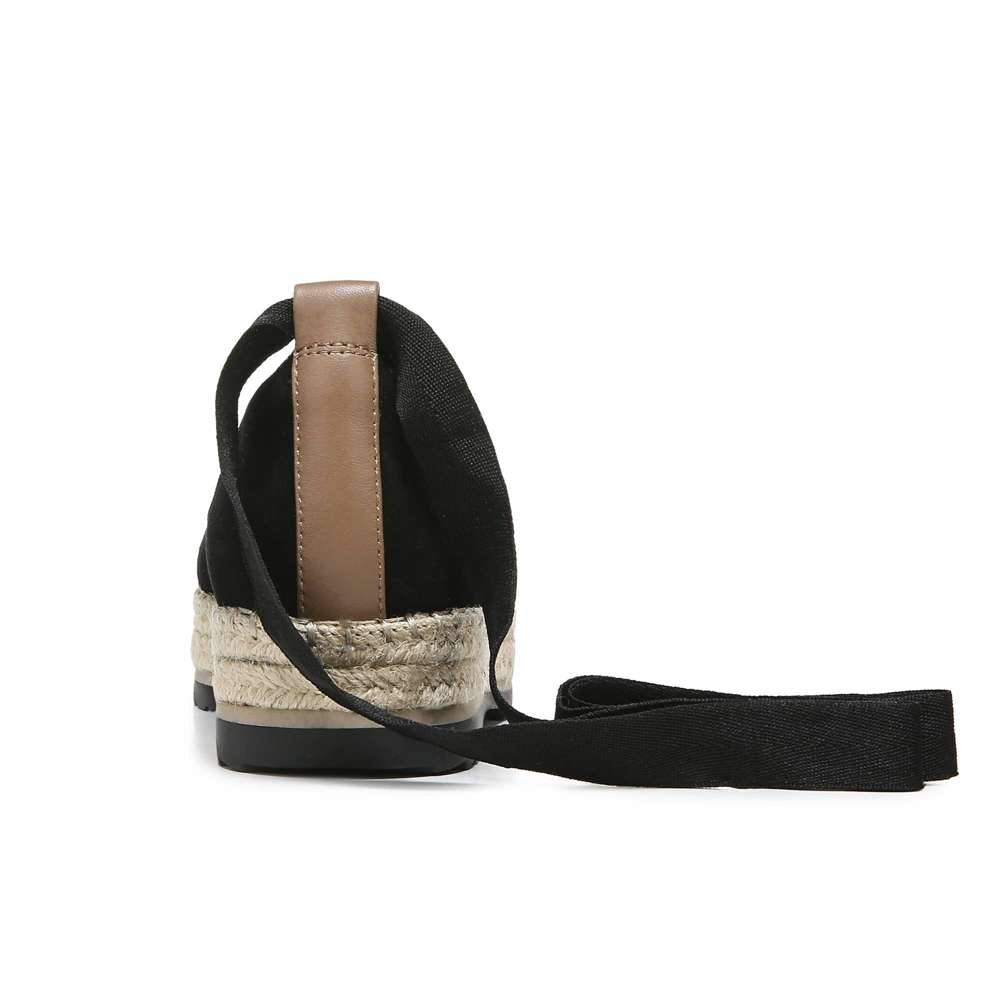 Impress Espadrille Flat - Black