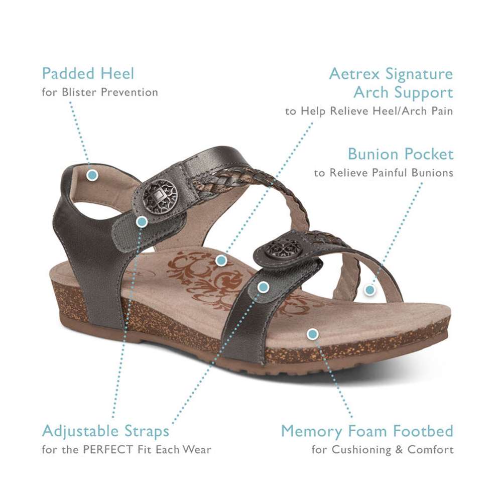 Jillian Braided Strap Sandal - Ivory