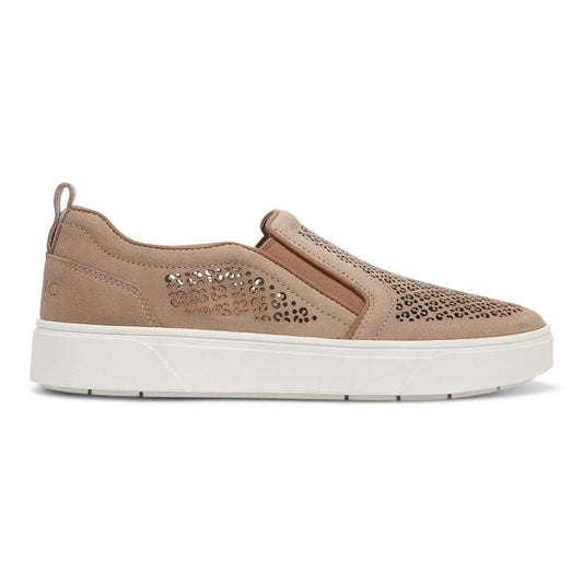 Kimmie Perf Slip-On Casual Sneaker - Wheat