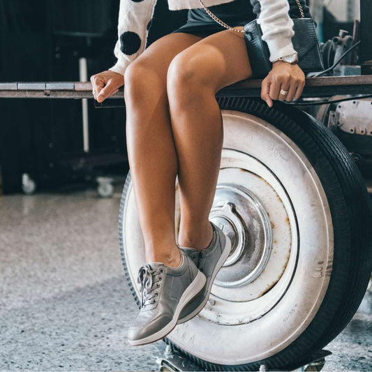 Lifestyle image for Boston Zip Casual Sneaker - Slate