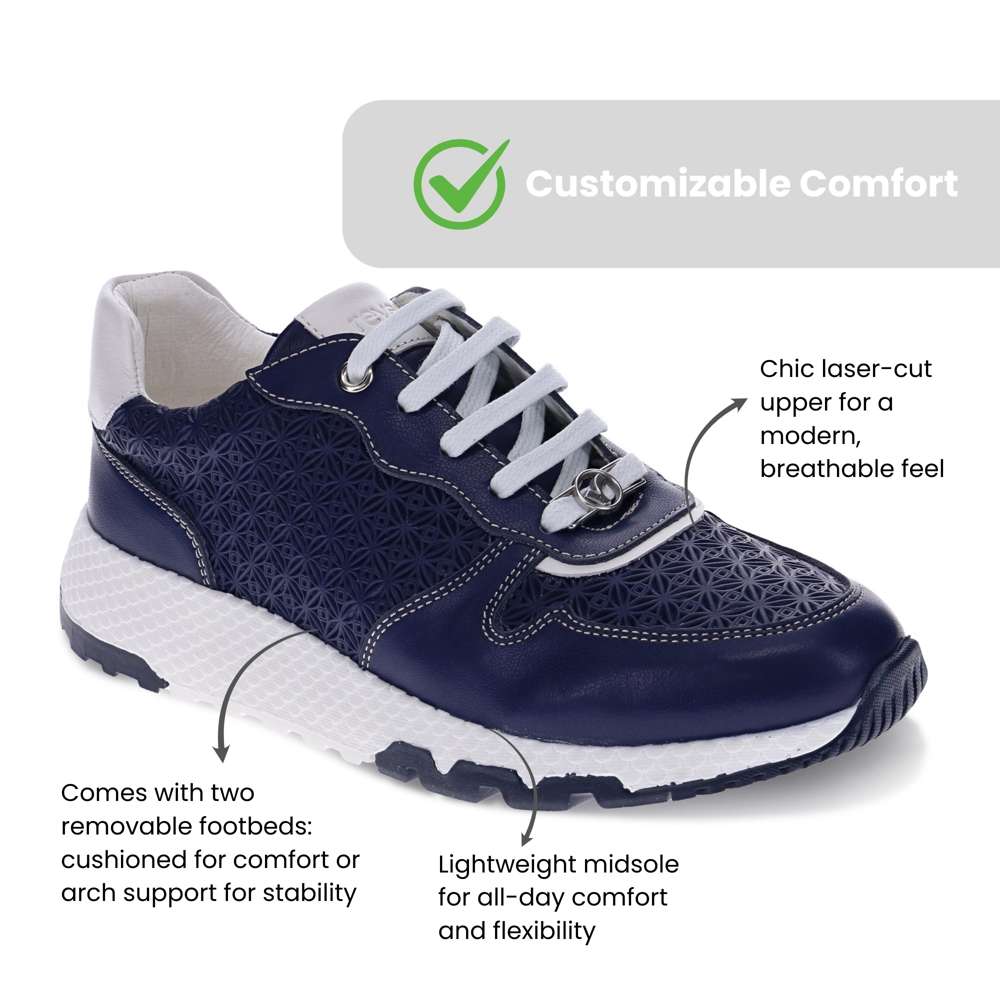 Los Angeles Casual Sneaker - Dark Blue