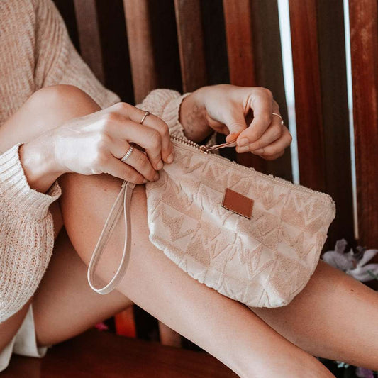 Lifestyle image for Cosmetic Pouch - Brown