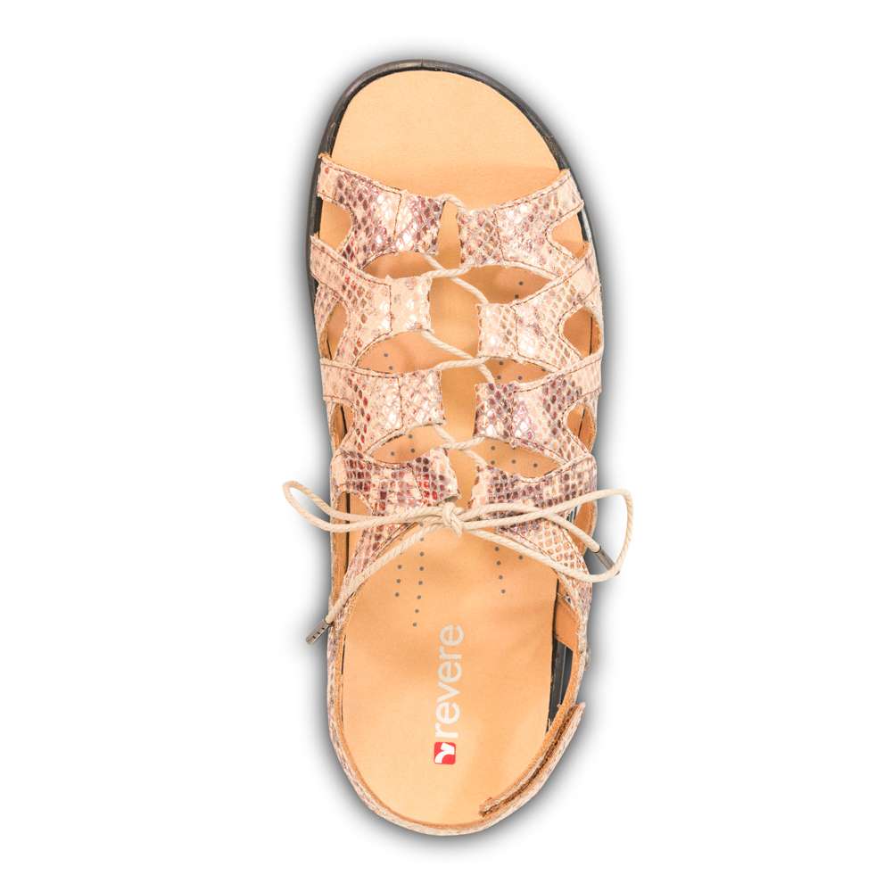 Malibu Ghillie Sandal - Bronze Snake