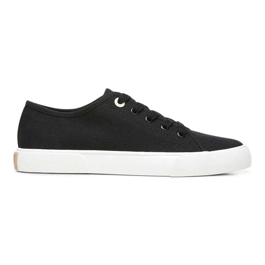 Oasis Lace-Up Casual Sneaker - Black Canvas