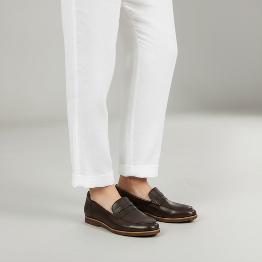 Lifestyle image for Remi Casual Slip-On - Chocolate