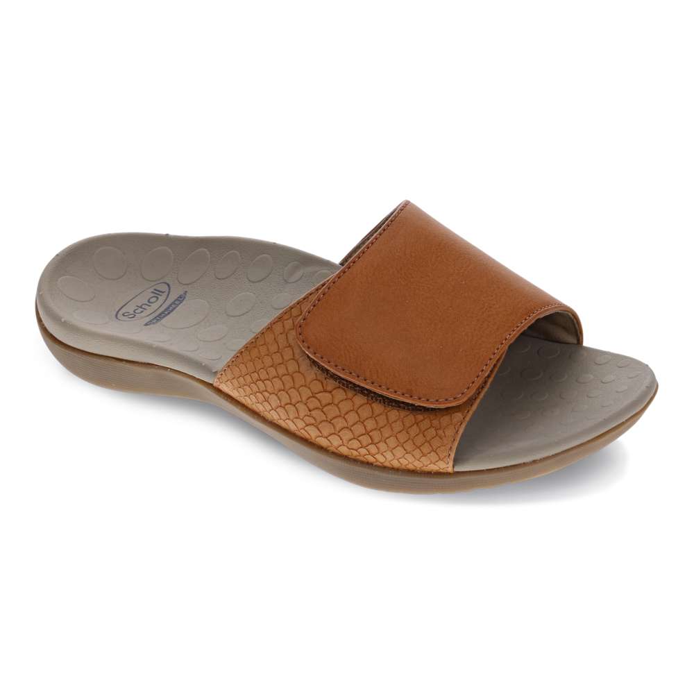 Samos Smooth Slide - Tan