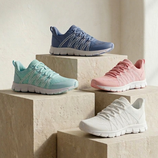 Lifestyle image for Ultra Lace Lace-Up Active Sneaker - Denim