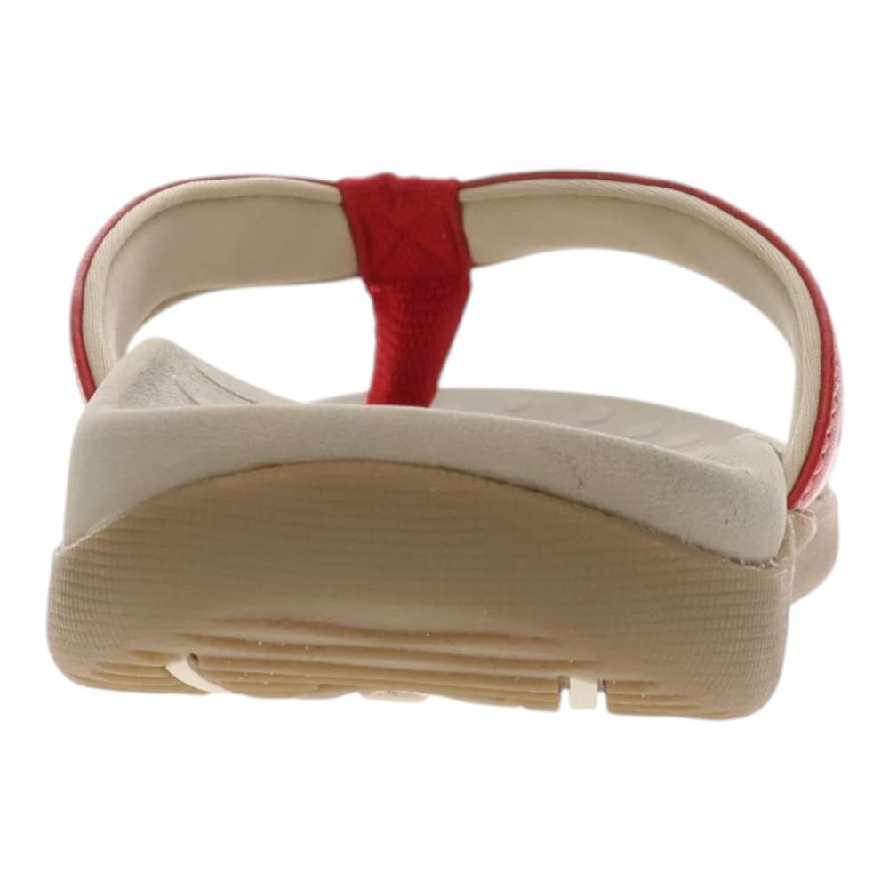 Sonoma Perf Toe Post Sandal - Terracotta