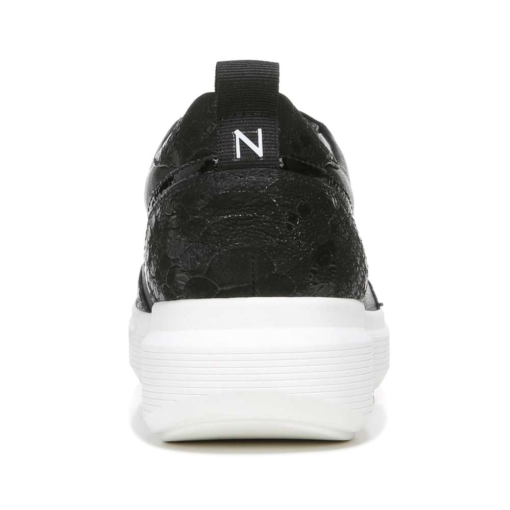 Tilda Lace-Up Sneaker - Black