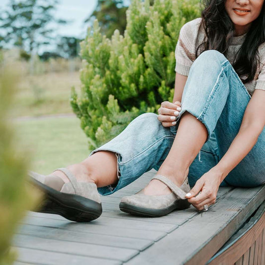 Lifestyle image for Timaru Mary-Jane - Champagne Angle