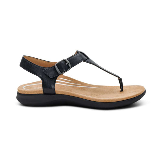 Tracey Adjustable Sandal - Black
