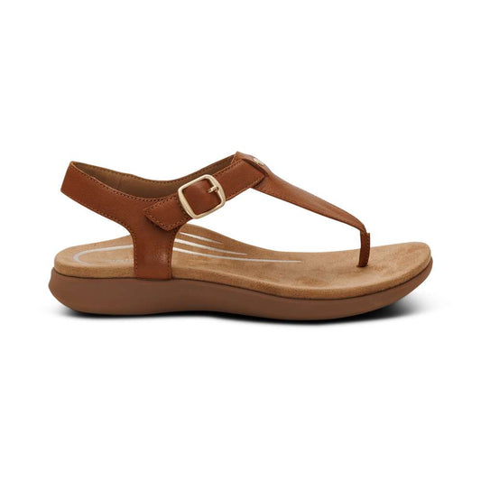 Tracey Adjustable Sandal - Cognac