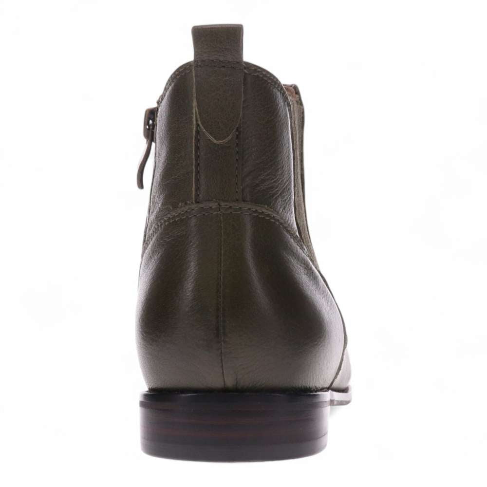Trinity Zip Boot - Olive