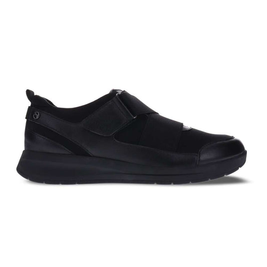 Virginia Adjustable Casual Sneaker - Black French