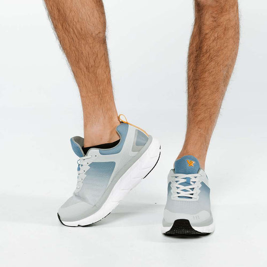 Lifestyle image for Walker Mesh III Active Sneaker - Navy/Grey