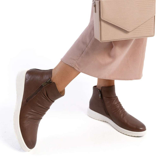 Lifestyle image for Bella Casual Boot - Burgundy