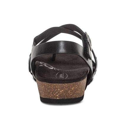 Lauren Strapped Sandal - Black