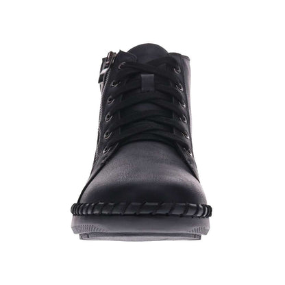 Willow Zip Bootie - Black