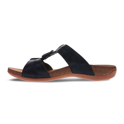 Alison Slide Sandal - Black