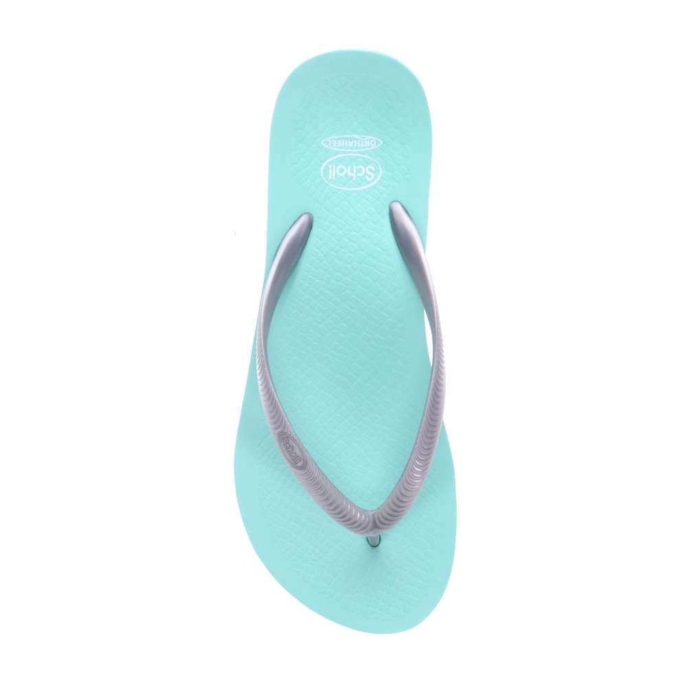 Fiji Toe Post Sandal - Mint/Silver