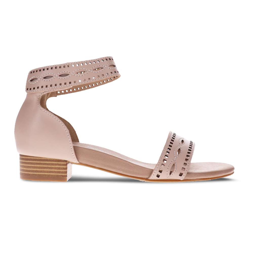 Gail Closed Heel Sandal - Blush
