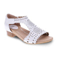 Glad Dress Heel - White