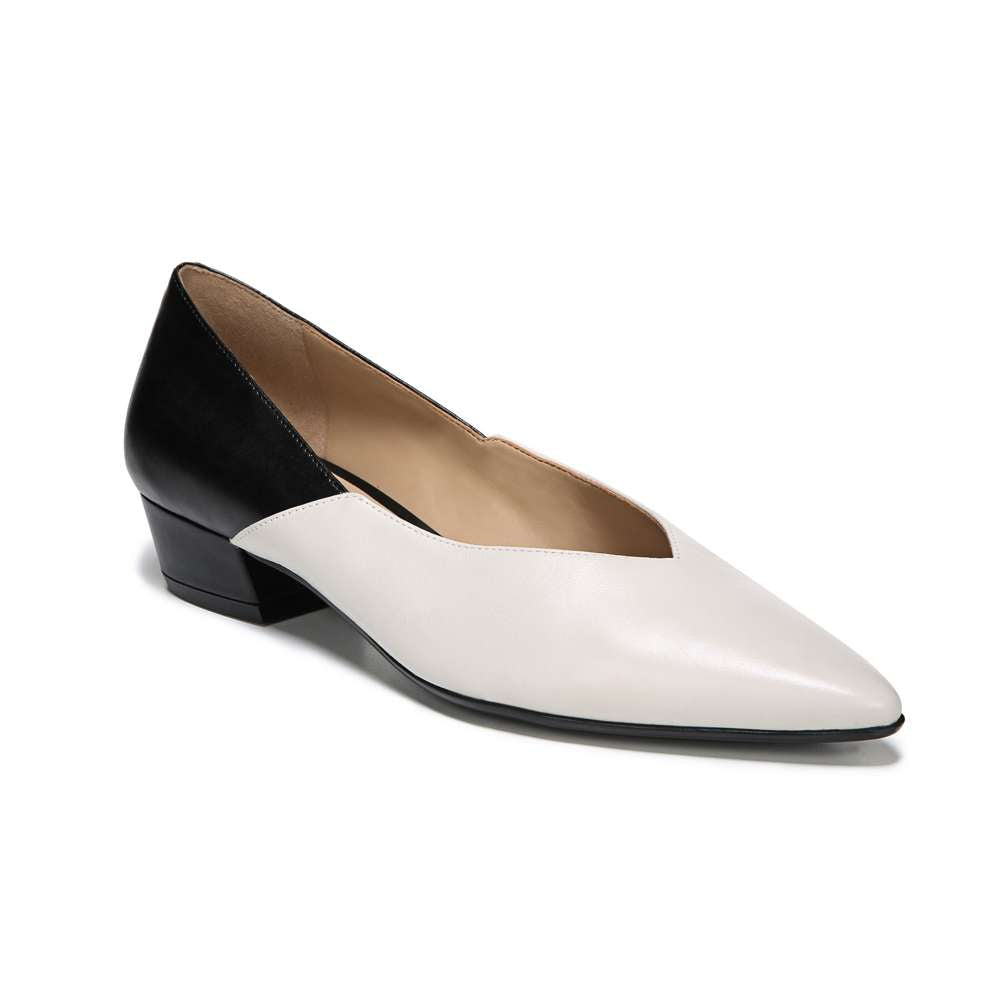 Betty Low Heel - White