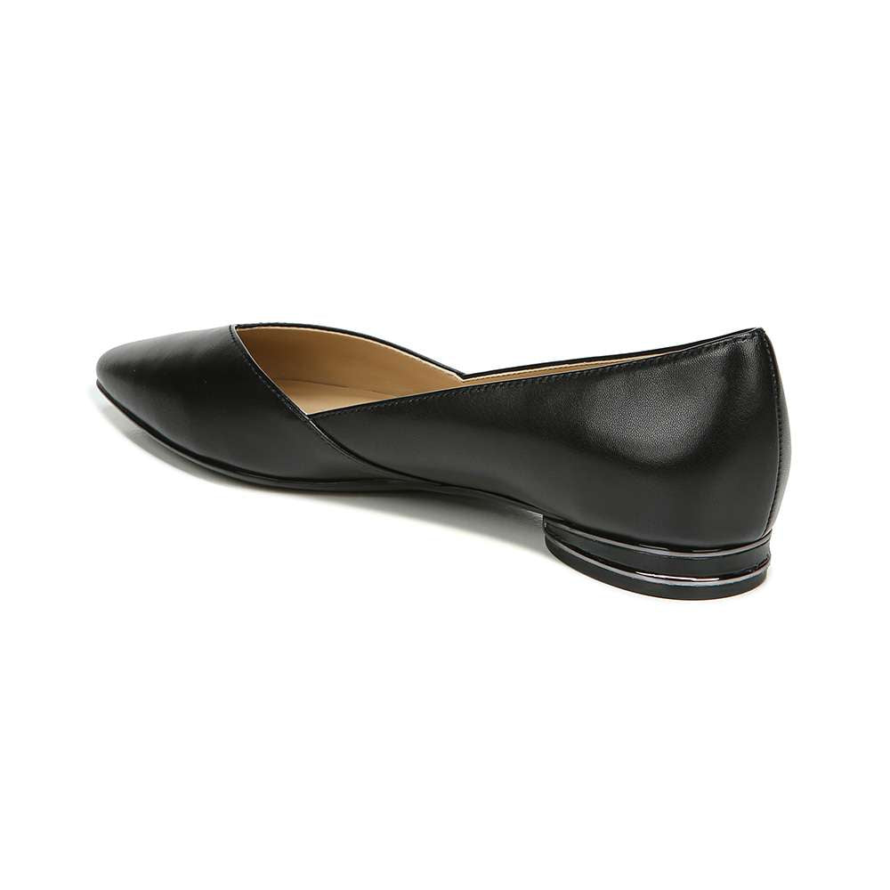 Havana Flat - Black Leather