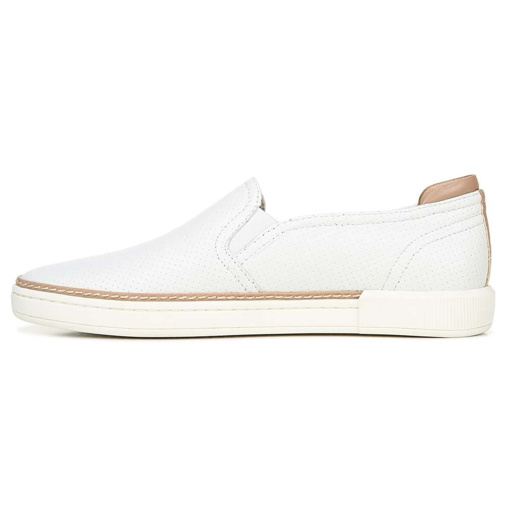 Jade Slip-On Sneaker - White Leather