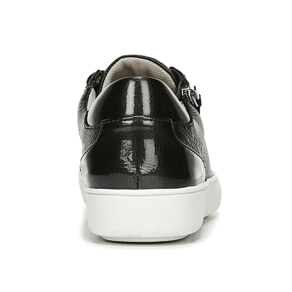 Macayla Casual Sneaker - Black Leather