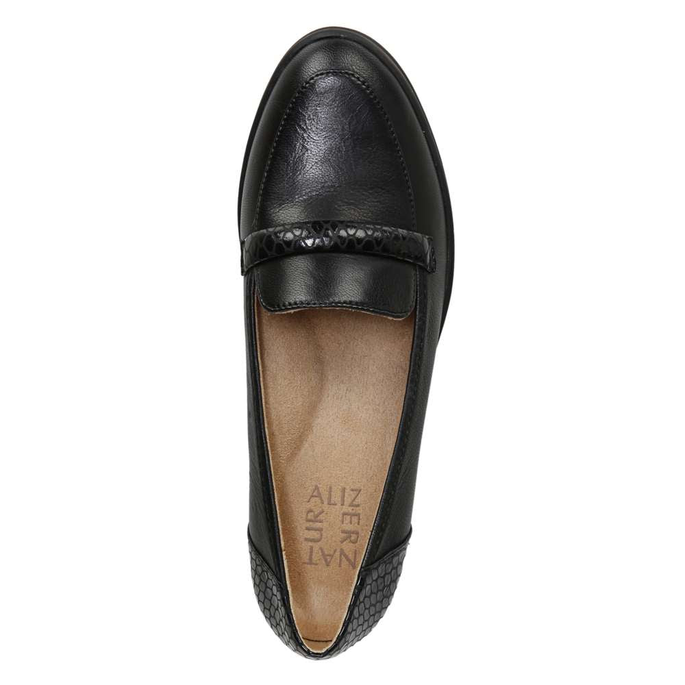 Samara Wedge - Black/Snake