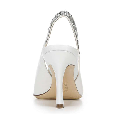 Aleah Slingback Pump - White