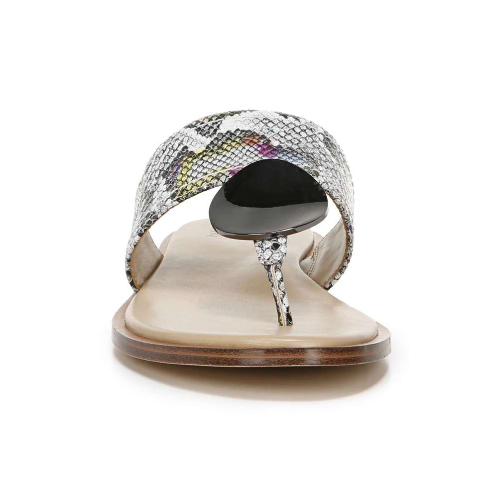 Frankie Toe Post Sandal - Snake Multi
