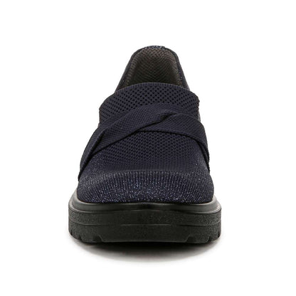 Muse Bow Loafer - Navy