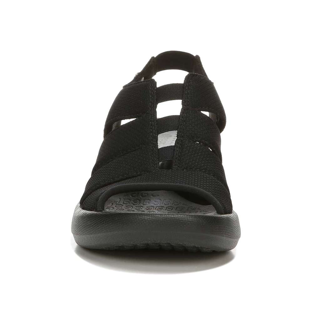 Finale Wedge Sandal - Black