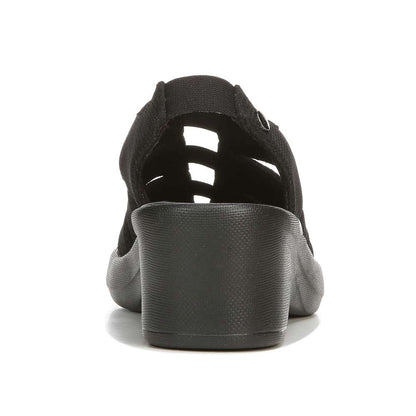 Finale Wedge Sandal - Black