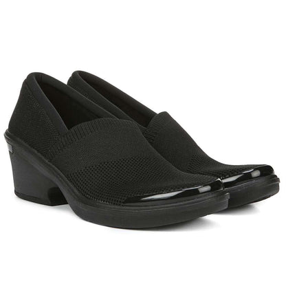 Tiramisu Slip-On Wedge - Black