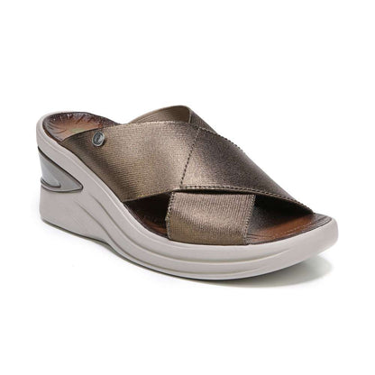 Vista Wedge Sandal - Bronze