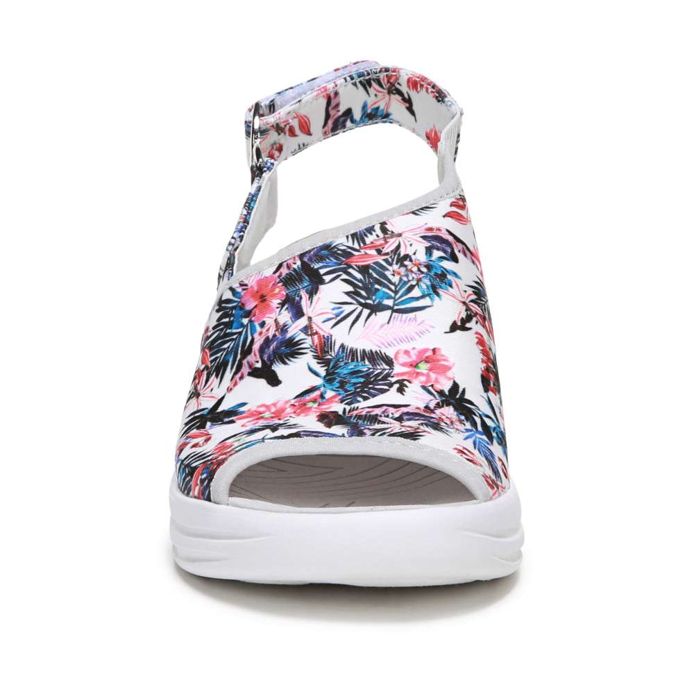 Viva Wedge - Tropical Print