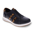 Bruges Slip-On Casual Sneaker - Onyx/Leopard